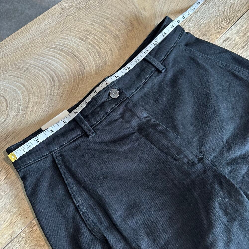 Banana Republic LONG The Weekender Slim Barrel Leg Pant Black 8 713475 - Picture 12 of 13